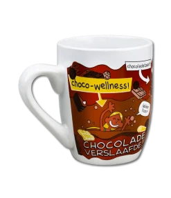 Mok Chocolade Verslaafde 12cm
