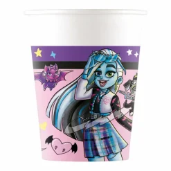 Monster High Bekers 200ml 8st