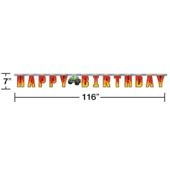 Monster Truck Letterslinger Happy Birthday 2m