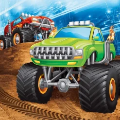 Monster Truck Servetten 33cm 16st