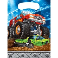 Monster Truck Uitdeelzakjes 22,5cm 8st