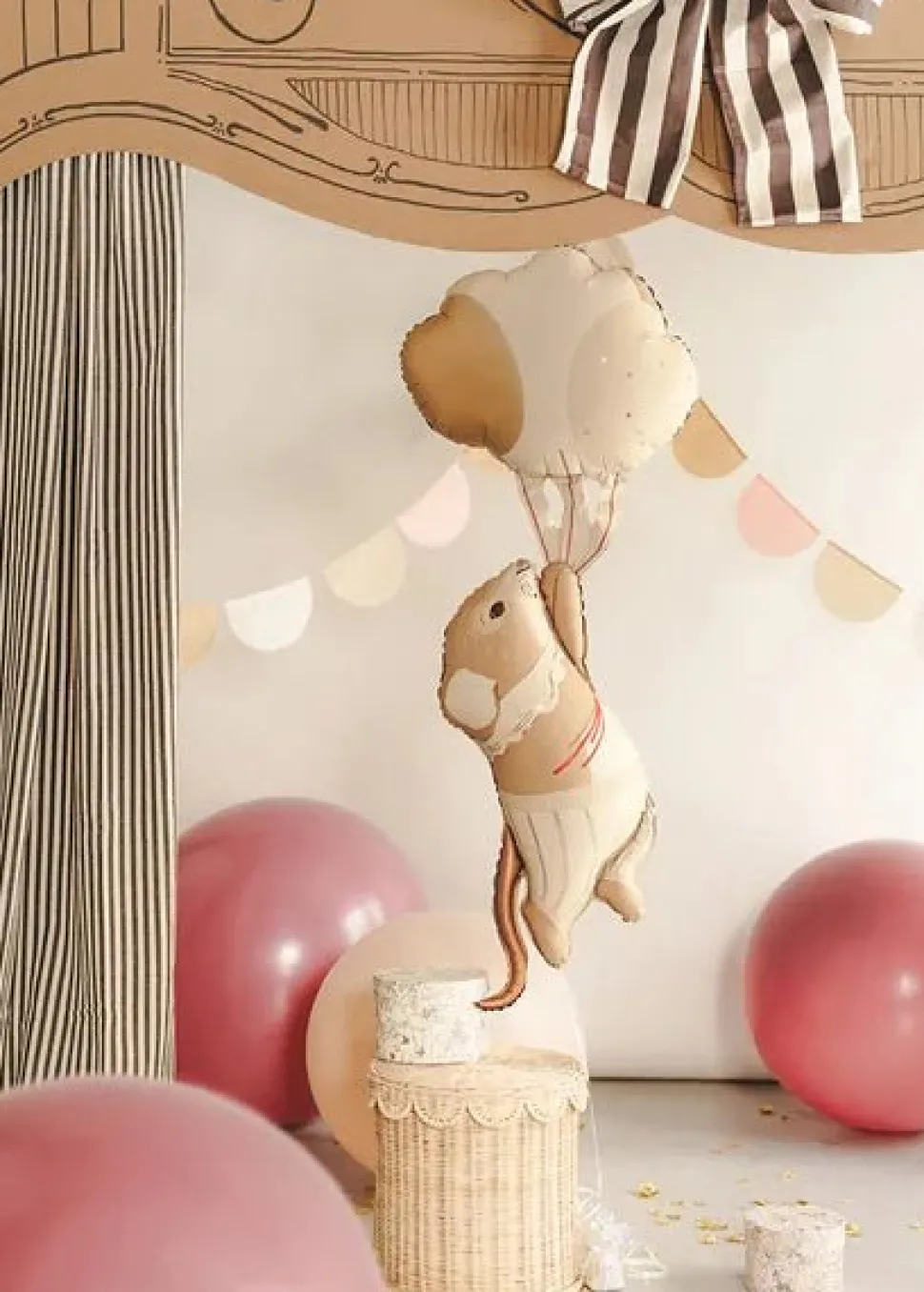 Muis Folie Ballon Leeg 1,04m