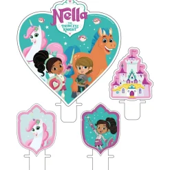 Nella The Princess Knight Kaarsjes 4st