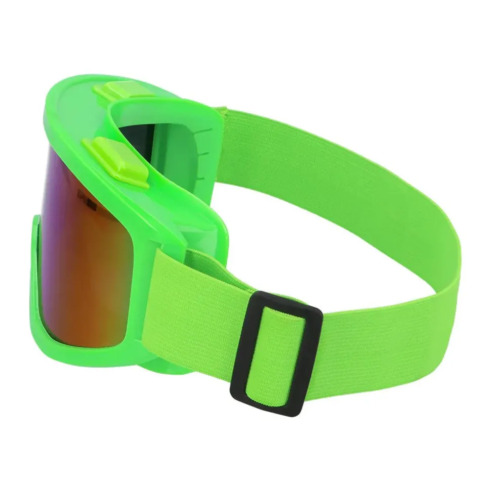 Neon Groene Skibril
