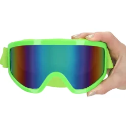 Neon Groene Skibril