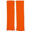 Neon Oranje Beenwarmers 2st