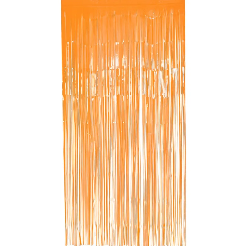 Neon Oranje Deurgordijn 2m