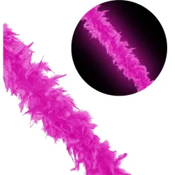 Neon Roze Boa 1,8m