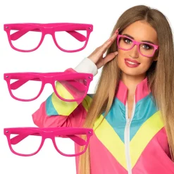 Neon Roze Bril 3st