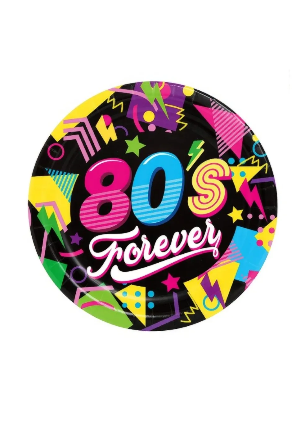 Neon 80S Borden 23cm 6st