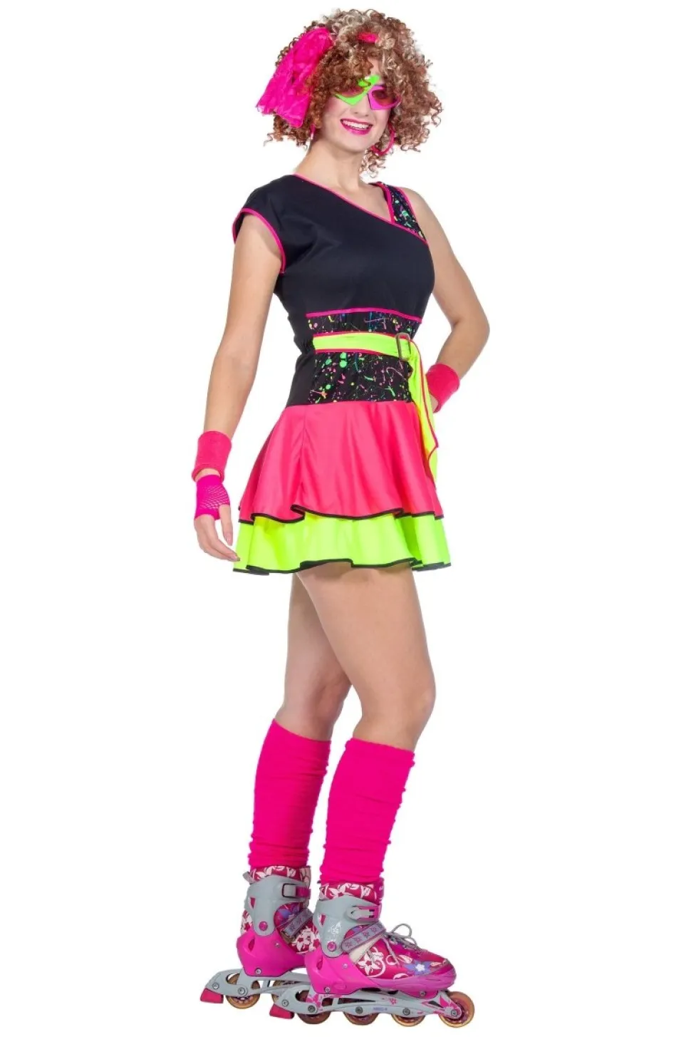 Neon 80S Jurk Dames