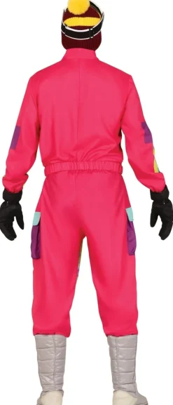 Neon 80S Skipak Blauw Geel Heren