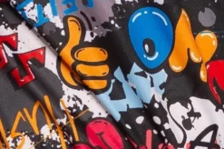 Neon 80S Skipak Gekleurd Funky Met Bril