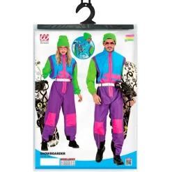Neon 80s Skipak Snowboarder