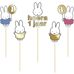Nijntje Taart Topper Set 15cm 5 delig