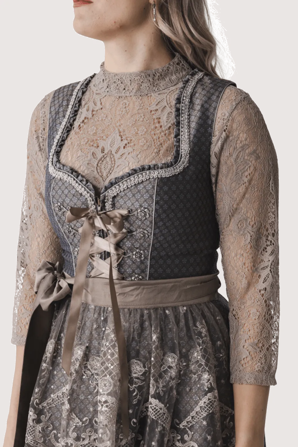 Oktoberfest Blouse Bruin Dames