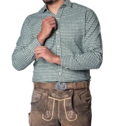 Oktoberfest Blouse Groen Heren