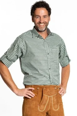 Oktoberfest Blouse Heren Groen