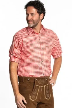 Oktoberfest Blouse Heren Rood