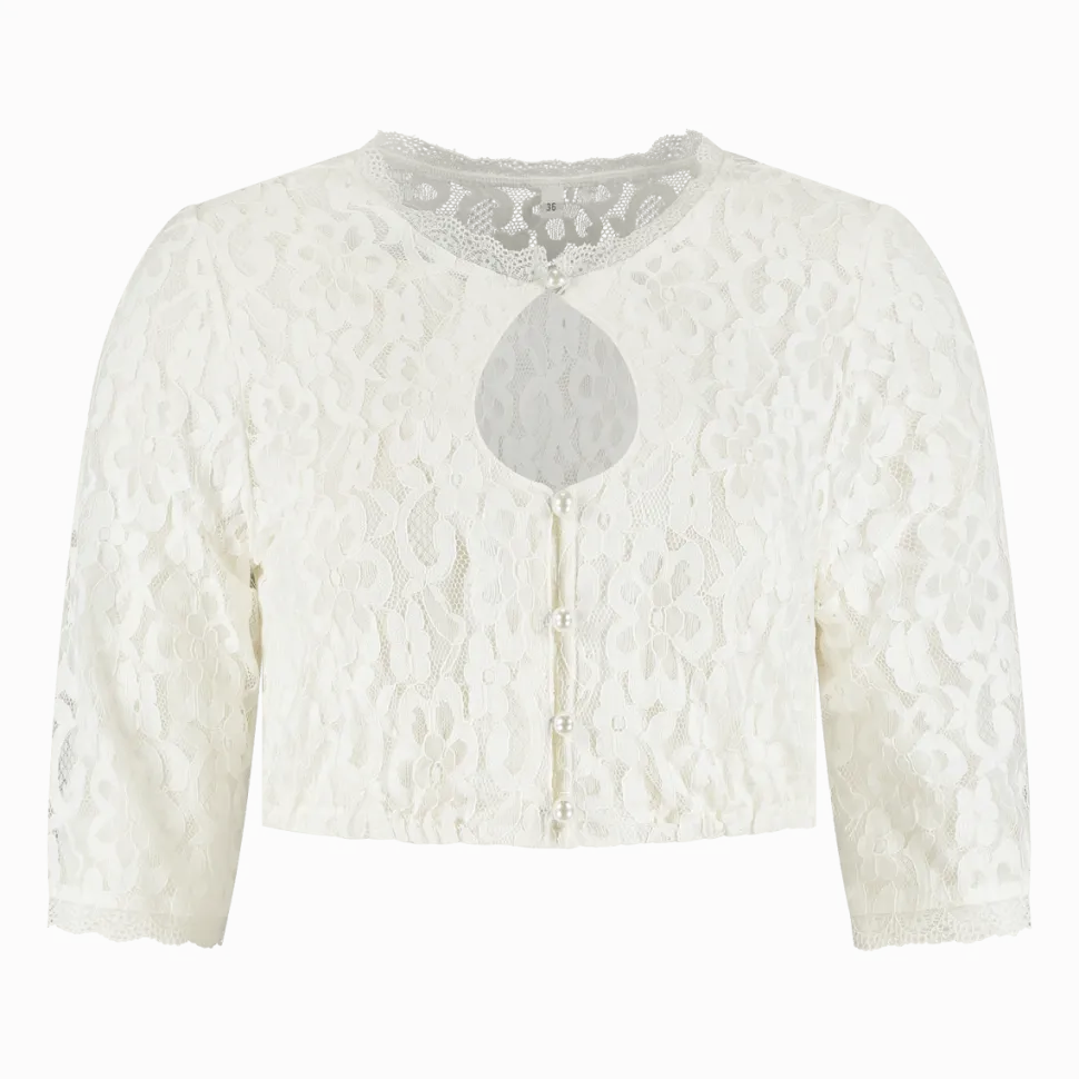 Oktoberfest Blouse Ivoorkleur Dames