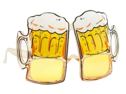 Oktoberfest Bril Bierpul Geel