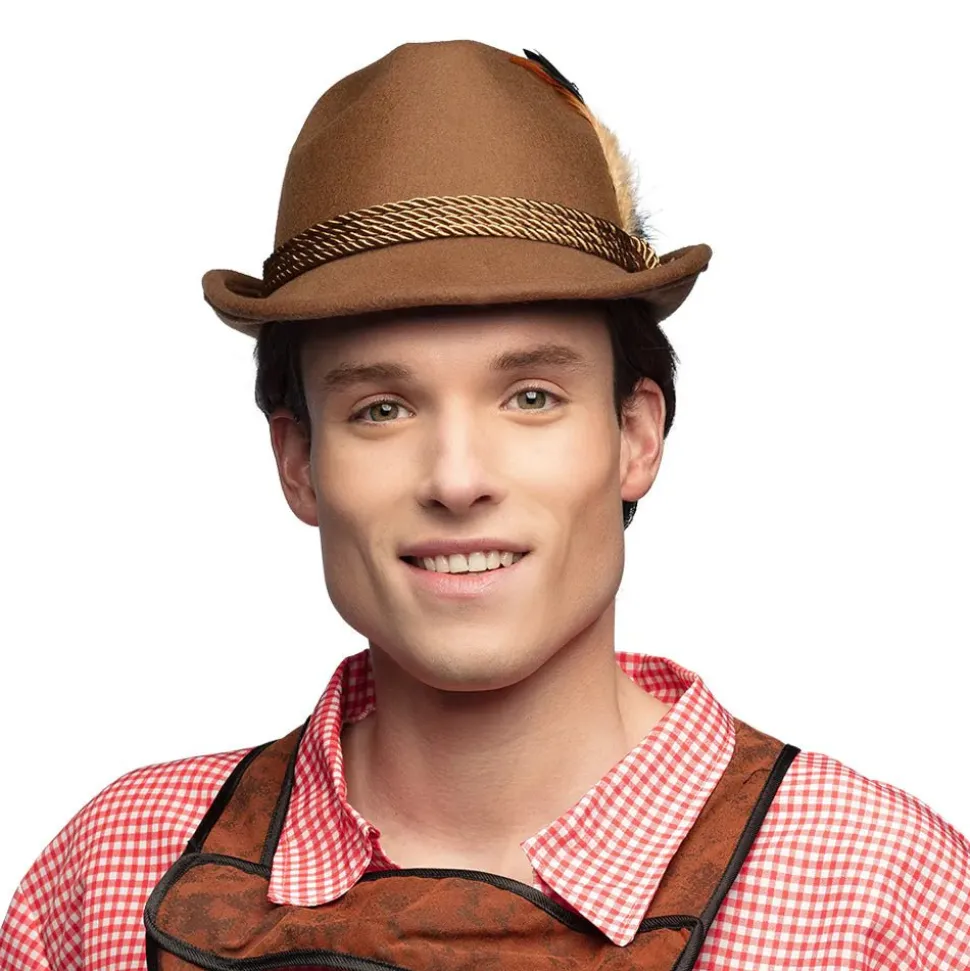 Oktoberfest Hoed Tiroler Bruin