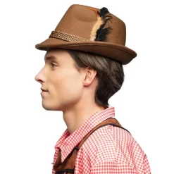 Oktoberfest Hoed Tiroler Bruin