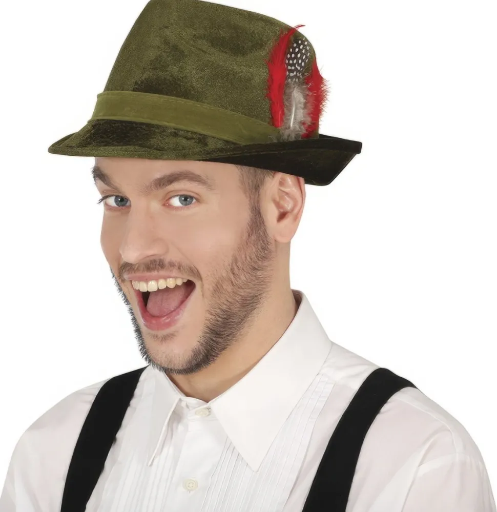 Oktoberfest Hoed Tiroler Veer