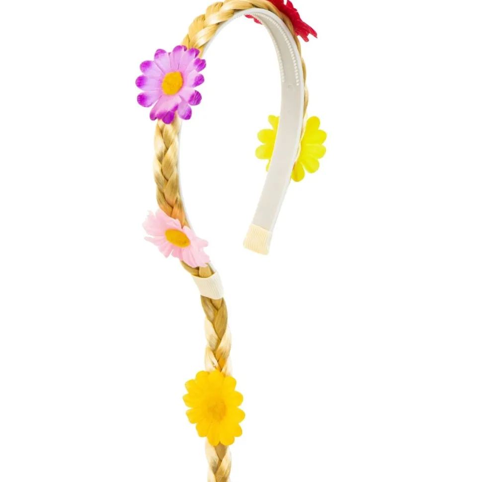 Oktoberfest Hoofdband Met Staartje En Bloemen