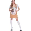 Oktoberfest Kousen Wit Met Strik