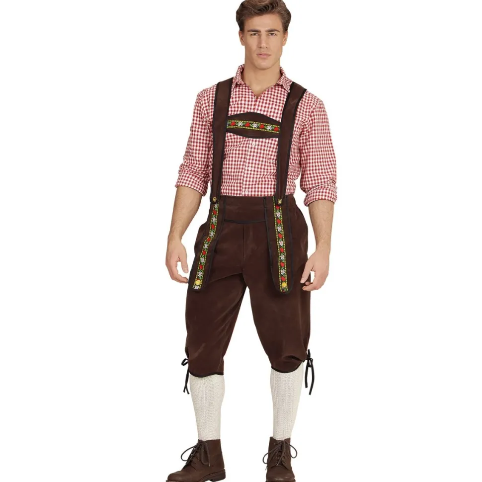 Oktoberfest Lederhose Bruin Heren