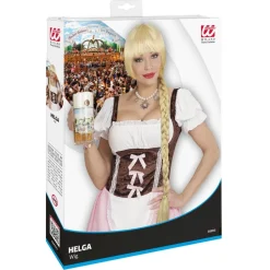 Oktoberfest Pruik Blond Helga