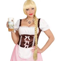 Oktoberfest Pruik Blond Helga