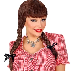 Oktoberfest Pruik Bruin