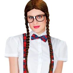 Oktoberfest Pruik Bruin Greta