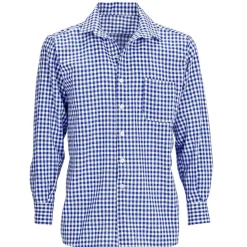 Oktoberfest Shirt Blauw Wit Heren