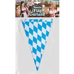 Oktoberfest Slinger Blauw Wit 6m