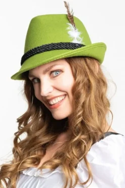 Oktoberfest Tiroler Hoed Beieren Groen