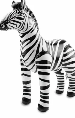 Opblaas Zebra 60cm