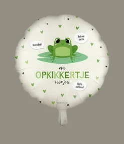 Opkikkertje Helium Ballon Leeg 46cm