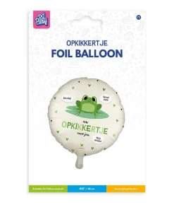 Opkikkertje Helium Ballon Leeg 46cm
