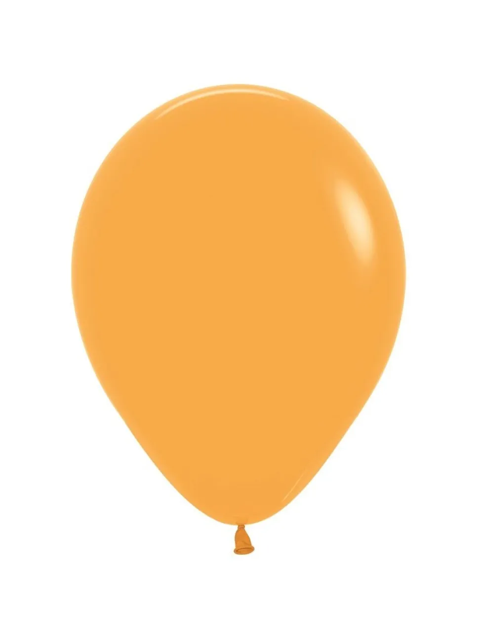 Oranje Ballonnen Mustard 23cm 100st