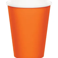 Oranje Bekers 256ml 8st