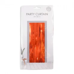Oranje Deurgordijn Folie 2,4m