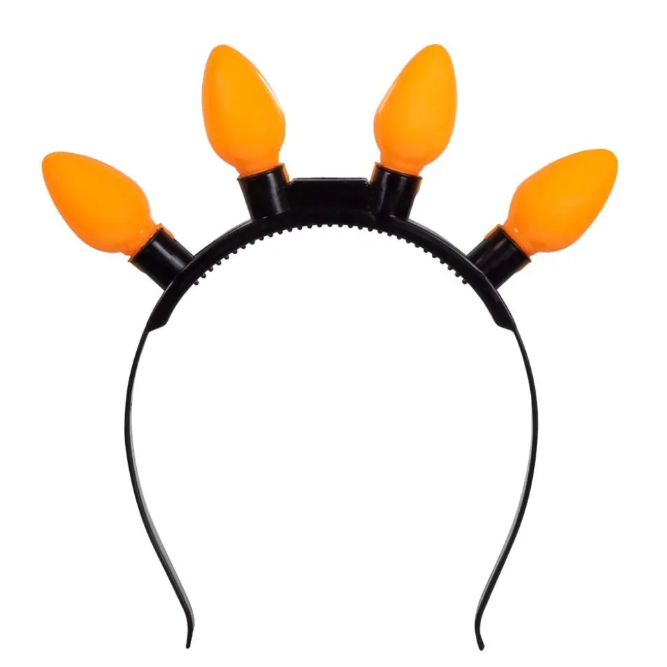 Oranje Haarband Led