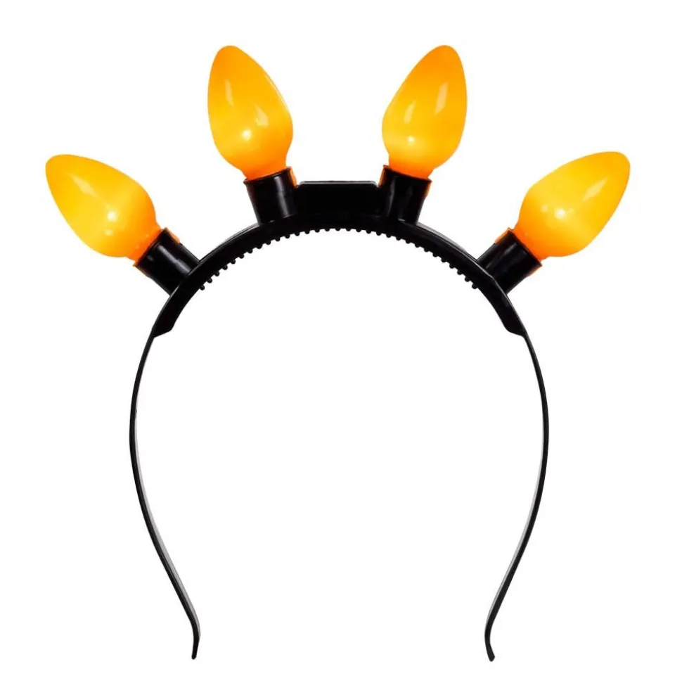 Oranje Haarband Led