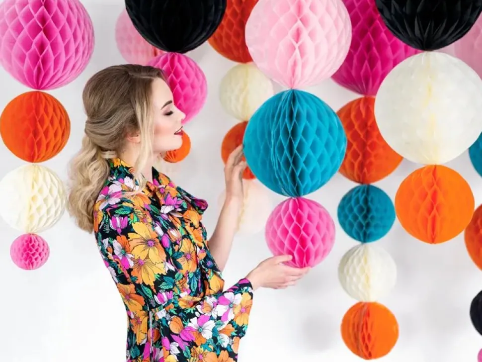 Oranje Honeycomb 20cm