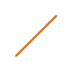 Oranje Modelleerballonnen 2,5cm 150cm 100st