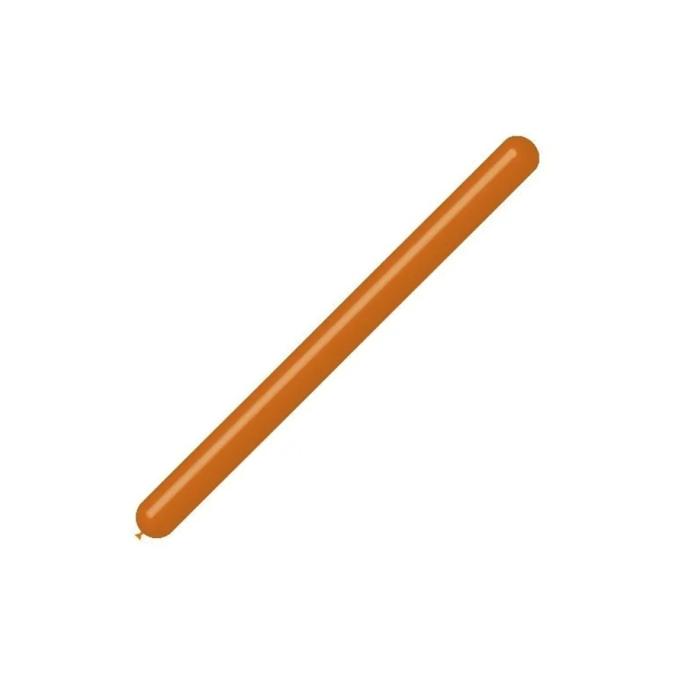 Oranje Modelleerballonnen 7,5cm 150cm 100st