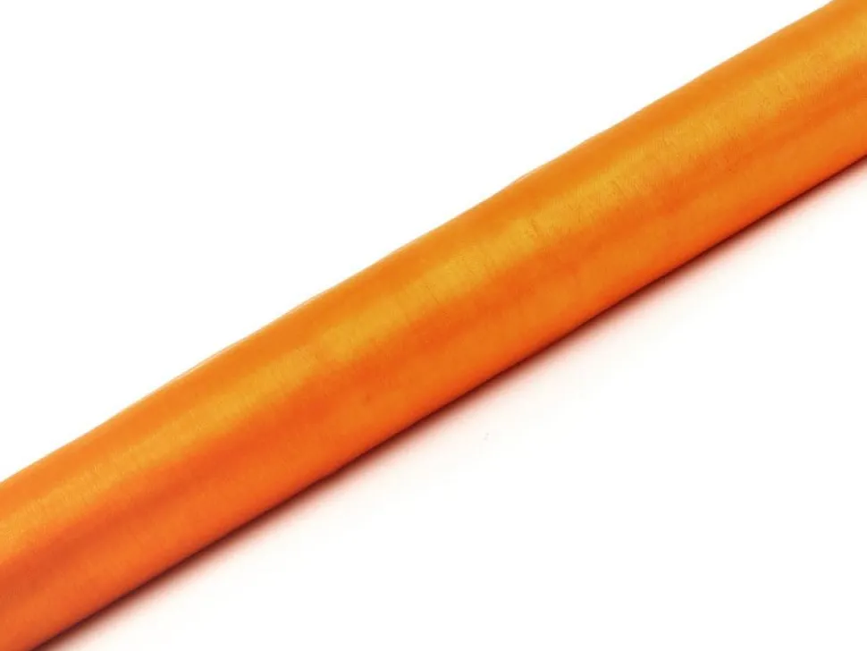 Oranje Organza Rol 36cm 9m